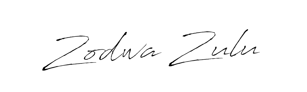 The best way (Antro_Vectra) to make a short signature is to pick only two or three words in your name. The name Zodwa Zulu include a total of six letters. For converting this name. Zodwa Zulu signature style 6 images and pictures png
