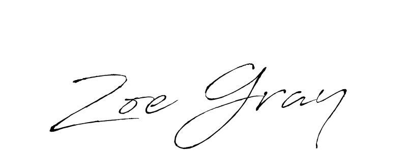 Also You can easily find your signature by using the search form. We will create Zoe Gray name handwritten signature images for you free of cost using Antro_Vectra sign style. Zoe Gray signature style 6 images and pictures png