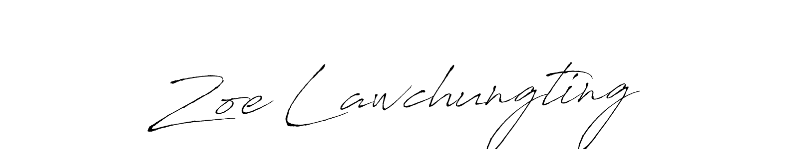 Make a beautiful signature design for name Zoe Lawchungting. Use this online signature maker to create a handwritten signature for free. Zoe Lawchungting signature style 6 images and pictures png