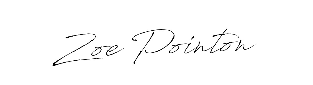 Make a beautiful signature design for name Zoe Pointon. Use this online signature maker to create a handwritten signature for free. Zoe Pointon signature style 6 images and pictures png