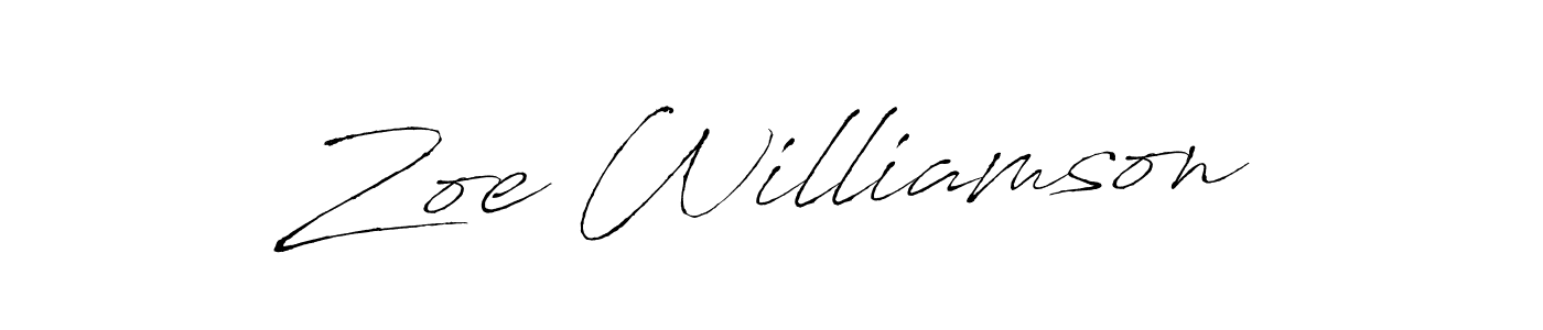 if you are searching for the best signature style for your name Zoe Williamson. so please give up your signature search. here we have designed multiple signature styles  using Antro_Vectra. Zoe Williamson signature style 6 images and pictures png