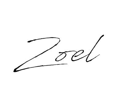 Also we have Zoel name is the best signature style. Create professional handwritten signature collection using Antro_Vectra autograph style. Zoel signature style 6 images and pictures png