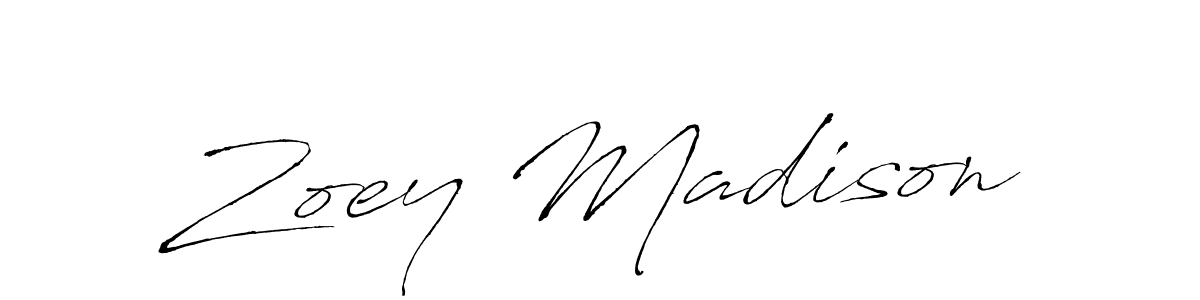 if you are searching for the best signature style for your name Zoey Madison. so please give up your signature search. here we have designed multiple signature styles  using Antro_Vectra. Zoey Madison signature style 6 images and pictures png