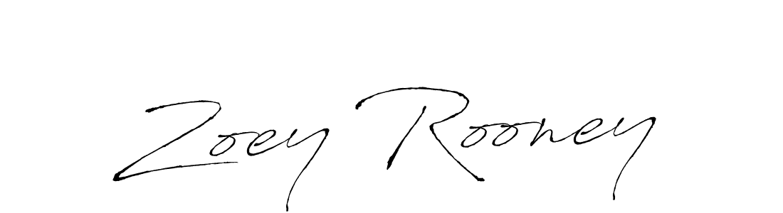 if you are searching for the best signature style for your name Zoey Rooney. so please give up your signature search. here we have designed multiple signature styles  using Antro_Vectra. Zoey Rooney signature style 6 images and pictures png