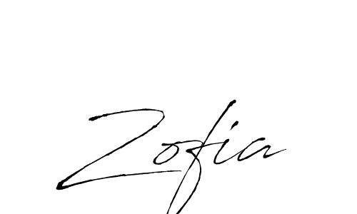 How to make Zofia signature? Antro_Vectra is a professional autograph style. Create handwritten signature for Zofia name. Zofia signature style 6 images and pictures png