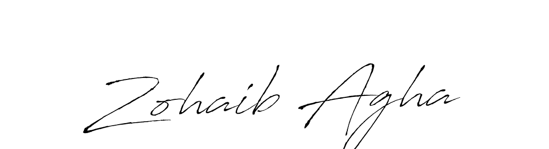 Antro_Vectra is a professional signature style that is perfect for those who want to add a touch of class to their signature. It is also a great choice for those who want to make their signature more unique. Get Zohaib Agha name to fancy signature for free. Zohaib Agha signature style 6 images and pictures png