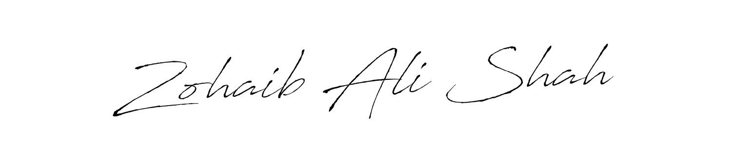 Similarly Antro_Vectra is the best handwritten signature design. Signature creator online .You can use it as an online autograph creator for name Zohaib Ali Shah. Zohaib Ali Shah signature style 6 images and pictures png