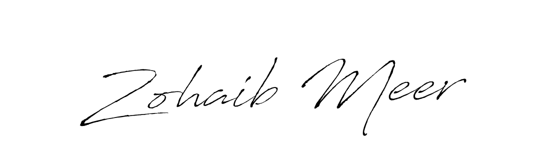 Also You can easily find your signature by using the search form. We will create Zohaib Meer name handwritten signature images for you free of cost using Antro_Vectra sign style. Zohaib Meer signature style 6 images and pictures png