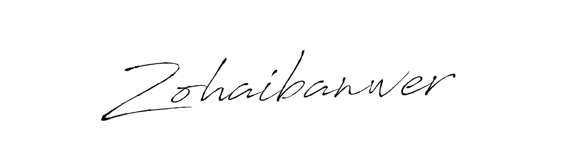 You should practise on your own different ways (Antro_Vectra) to write your name (Zohaibanwer) in signature. don't let someone else do it for you. Zohaibanwer signature style 6 images and pictures png