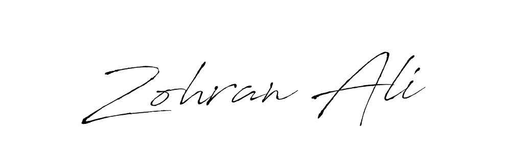 Make a beautiful signature design for name Zohran Ali. Use this online signature maker to create a handwritten signature for free. Zohran Ali signature style 6 images and pictures png