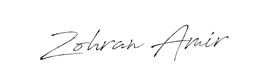 Best and Professional Signature Style for Zohran Amir. Antro_Vectra Best Signature Style Collection. Zohran Amir signature style 6 images and pictures png