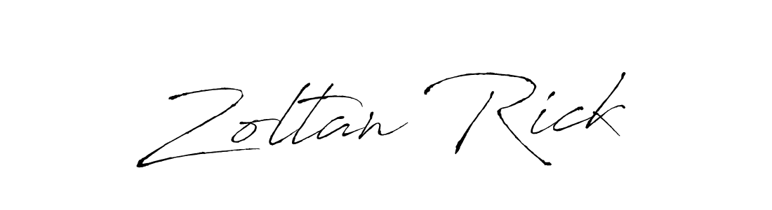 Make a beautiful signature design for name Zoltan Rick. Use this online signature maker to create a handwritten signature for free. Zoltan Rick signature style 6 images and pictures png
