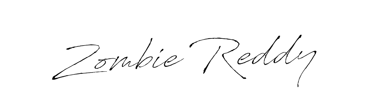 Zombie Reddy stylish signature style. Best Handwritten Sign (Antro_Vectra) for my name. Handwritten Signature Collection Ideas for my name Zombie Reddy. Zombie Reddy signature style 6 images and pictures png