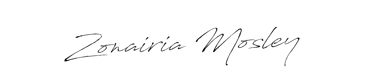 Best and Professional Signature Style for Zonairia Mosley. Antro_Vectra Best Signature Style Collection. Zonairia Mosley signature style 6 images and pictures png