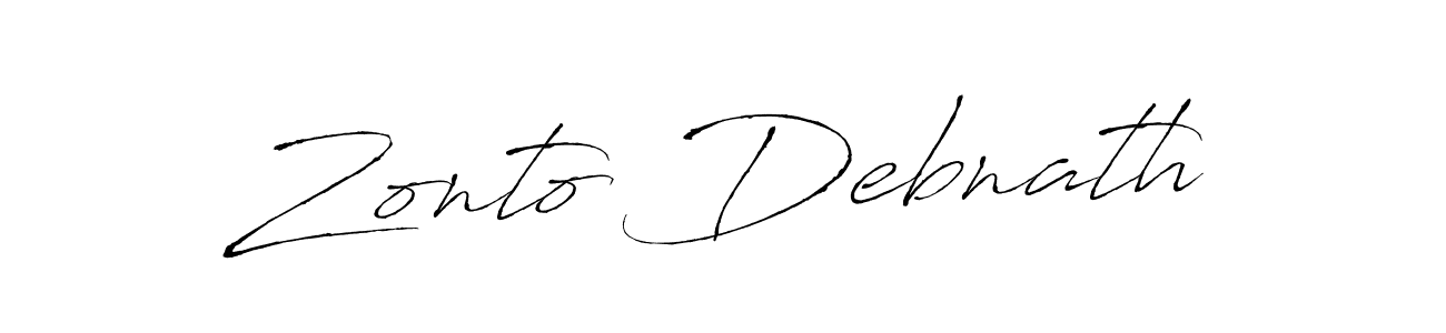 Here are the top 10 professional signature styles for the name Zonto Debnath. These are the best autograph styles you can use for your name. Zonto Debnath signature style 6 images and pictures png