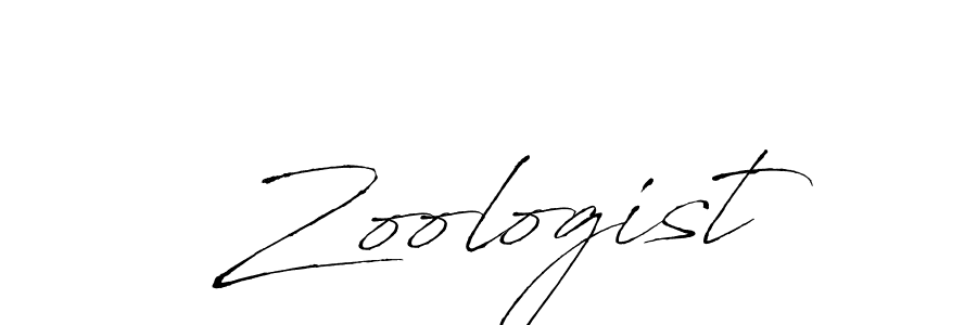 How to make Zoologist signature? Antro_Vectra is a professional autograph style. Create handwritten signature for Zoologist name. Zoologist signature style 6 images and pictures png