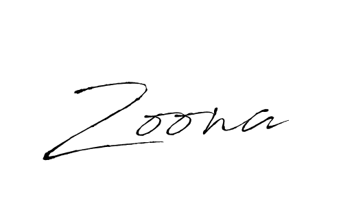 Also we have Zoona name is the best signature style. Create professional handwritten signature collection using Antro_Vectra autograph style. Zoona signature style 6 images and pictures png