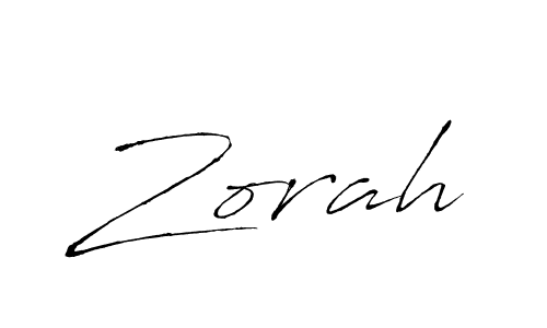 How to make Zorah signature? Antro_Vectra is a professional autograph style. Create handwritten signature for Zorah name. Zorah signature style 6 images and pictures png