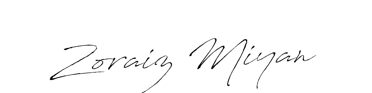 You should practise on your own different ways (Antro_Vectra) to write your name (Zoraiz Miyan) in signature. don't let someone else do it for you. Zoraiz Miyan signature style 6 images and pictures png