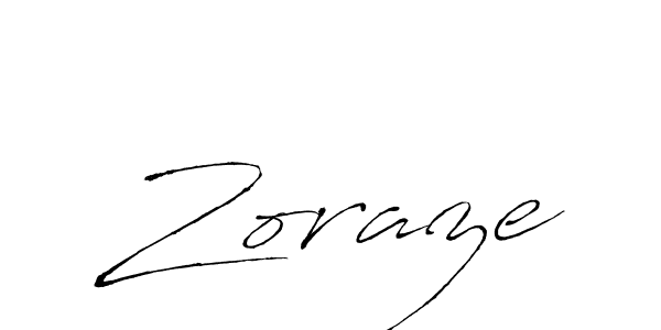 if you are searching for the best signature style for your name Zoraze. so please give up your signature search. here we have designed multiple signature styles  using Antro_Vectra. Zoraze signature style 6 images and pictures png