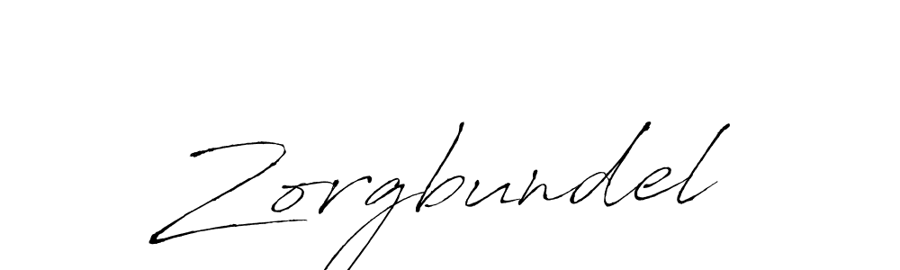 Create a beautiful signature design for name Zorgbundel. With this signature (Antro_Vectra) fonts, you can make a handwritten signature for free. Zorgbundel signature style 6 images and pictures png