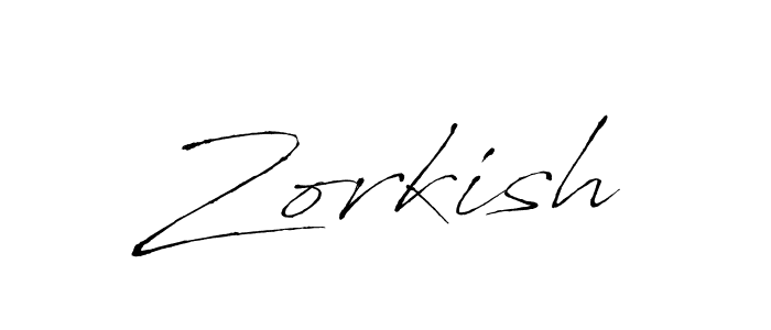 Also we have Zorkish name is the best signature style. Create professional handwritten signature collection using Antro_Vectra autograph style. Zorkish signature style 6 images and pictures png