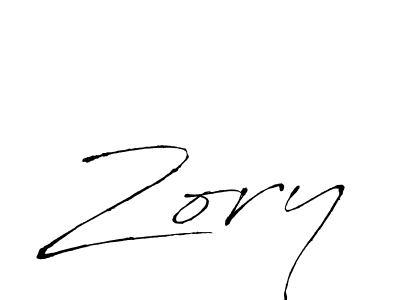 Create a beautiful signature design for name Zory. With this signature (Antro_Vectra) fonts, you can make a handwritten signature for free. Zory signature style 6 images and pictures png