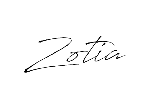 You should practise on your own different ways (Antro_Vectra) to write your name (Zotia) in signature. don't let someone else do it for you. Zotia signature style 6 images and pictures png