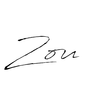 Similarly Antro_Vectra is the best handwritten signature design. Signature creator online .You can use it as an online autograph creator for name Zou. Zou signature style 6 images and pictures png