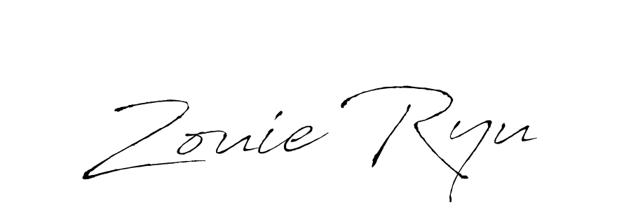 if you are searching for the best signature style for your name Zouie Ryu. so please give up your signature search. here we have designed multiple signature styles  using Antro_Vectra. Zouie Ryu signature style 6 images and pictures png
