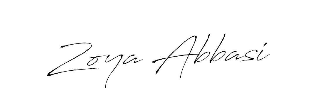 The best way (Antro_Vectra) to make a short signature is to pick only two or three words in your name. The name Zoya Abbasi include a total of six letters. For converting this name. Zoya Abbasi signature style 6 images and pictures png