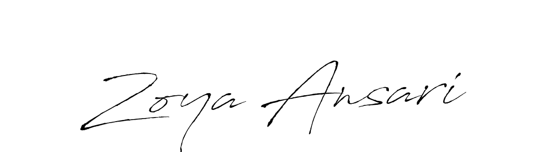 Similarly Antro_Vectra is the best handwritten signature design. Signature creator online .You can use it as an online autograph creator for name Zoya Ansari. Zoya Ansari signature style 6 images and pictures png