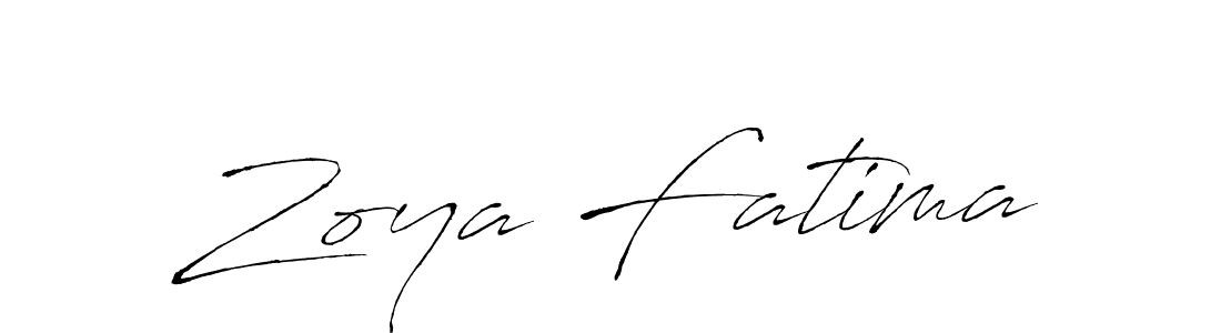 Also we have Zoya Fatima name is the best signature style. Create professional handwritten signature collection using Antro_Vectra autograph style. Zoya Fatima signature style 6 images and pictures png