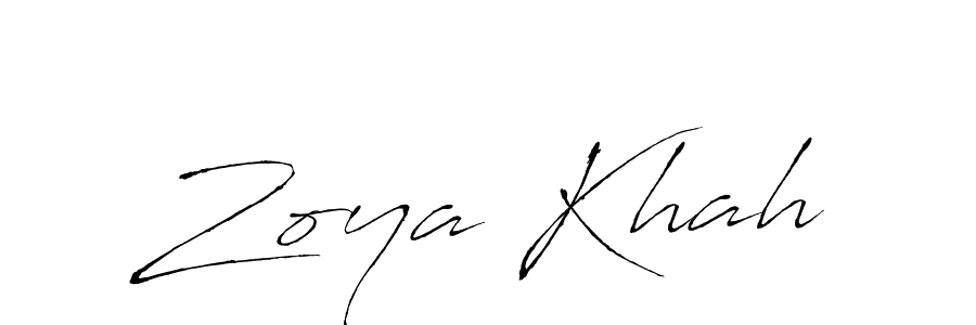 Here are the top 10 professional signature styles for the name Zoya Khah. These are the best autograph styles you can use for your name. Zoya Khah signature style 6 images and pictures png