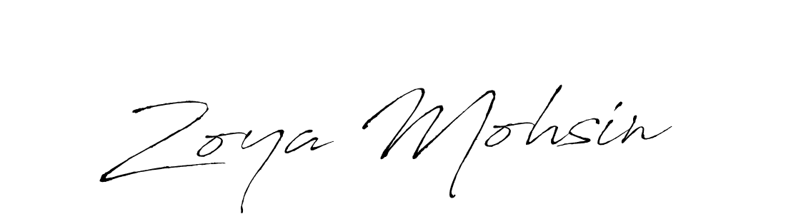 Also You can easily find your signature by using the search form. We will create Zoya Mohsin name handwritten signature images for you free of cost using Antro_Vectra sign style. Zoya Mohsin signature style 6 images and pictures png