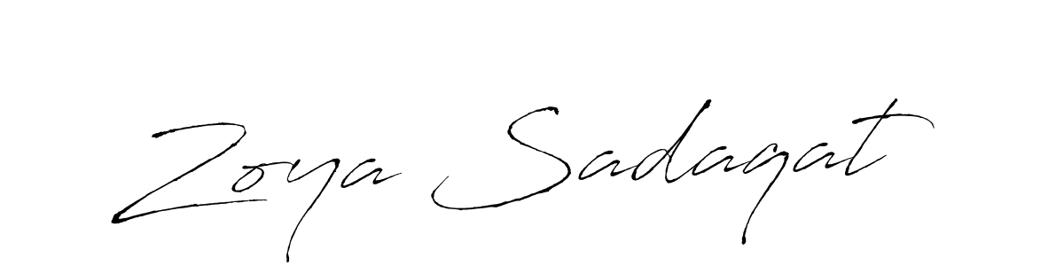 This is the best signature style for the Zoya Sadaqat name. Also you like these signature font (Antro_Vectra). Mix name signature. Zoya Sadaqat signature style 6 images and pictures png