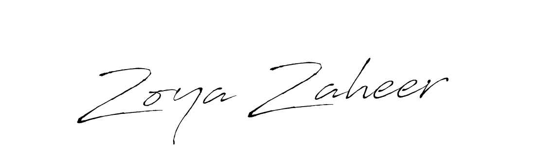 You should practise on your own different ways (Antro_Vectra) to write your name (Zoya Zaheer) in signature. don't let someone else do it for you. Zoya Zaheer signature style 6 images and pictures png