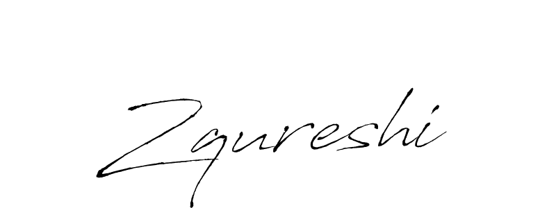 Also You can easily find your signature by using the search form. We will create Zqureshi name handwritten signature images for you free of cost using Antro_Vectra sign style. Zqureshi signature style 6 images and pictures png