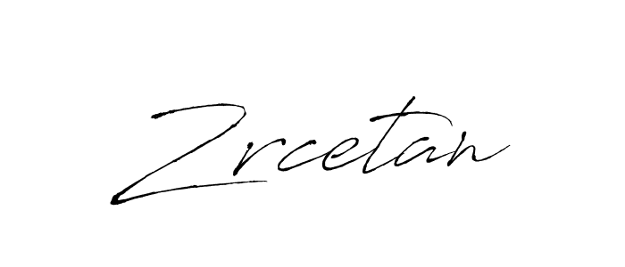 Create a beautiful signature design for name Zrcetan. With this signature (Antro_Vectra) fonts, you can make a handwritten signature for free. Zrcetan signature style 6 images and pictures png