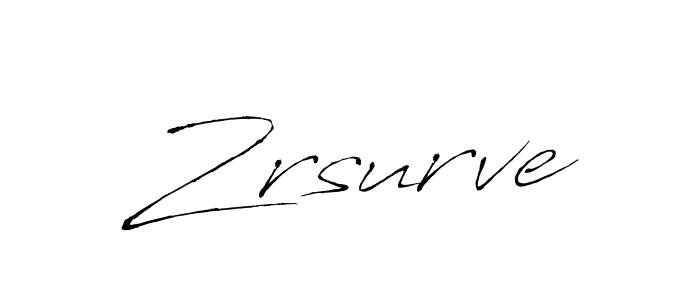 Antro_Vectra is a professional signature style that is perfect for those who want to add a touch of class to their signature. It is also a great choice for those who want to make their signature more unique. Get Zrsurve name to fancy signature for free. Zrsurve signature style 6 images and pictures png