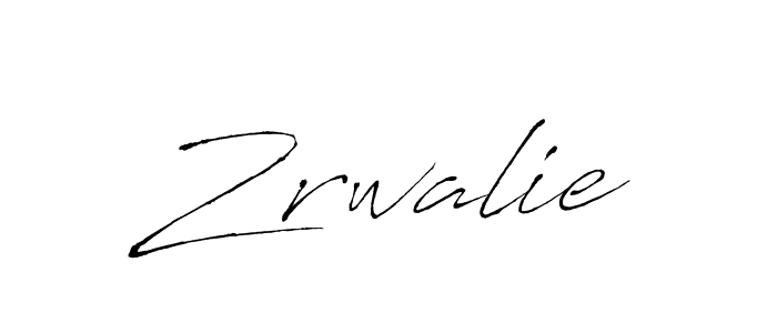 Best and Professional Signature Style for Zrwalie. Antro_Vectra Best Signature Style Collection. Zrwalie signature style 6 images and pictures png