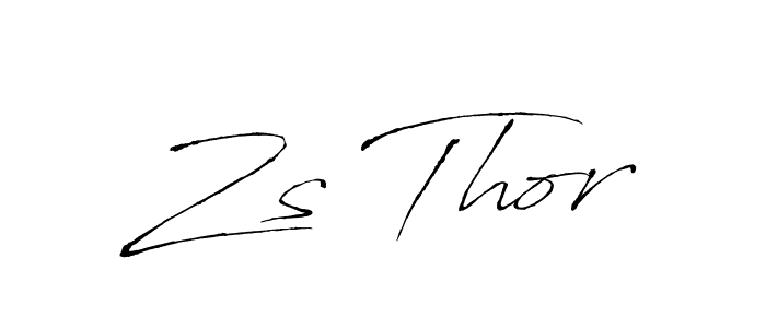 The best way (Antro_Vectra) to make a short signature is to pick only two or three words in your name. The name Zs Thor include a total of six letters. For converting this name. Zs Thor signature style 6 images and pictures png