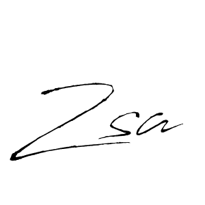 if you are searching for the best signature style for your name Zsa. so please give up your signature search. here we have designed multiple signature styles  using Antro_Vectra. Zsa signature style 6 images and pictures png