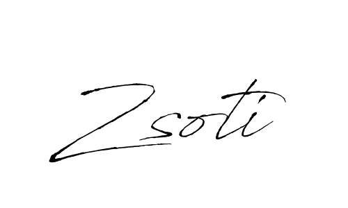 You should practise on your own different ways (Antro_Vectra) to write your name (Zsoti) in signature. don't let someone else do it for you. Zsoti signature style 6 images and pictures png