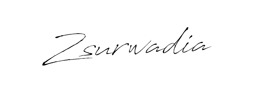 Make a beautiful signature design for name Zsurwadia. Use this online signature maker to create a handwritten signature for free. Zsurwadia signature style 6 images and pictures png