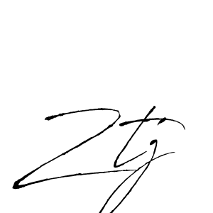 You should practise on your own different ways (Antro_Vectra) to write your name (Ztj) in signature. don't let someone else do it for you. Ztj signature style 6 images and pictures png