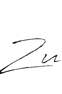 It looks lik you need a new signature style for name Zu. Design unique handwritten (Antro_Vectra) signature with our free signature maker in just a few clicks. Zu signature style 6 images and pictures png