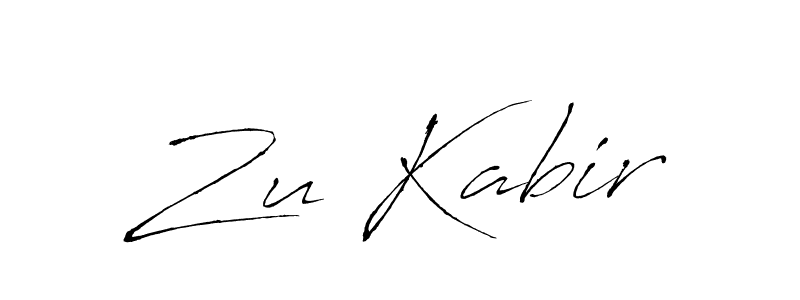 Make a beautiful signature design for name Zu Kabir. Use this online signature maker to create a handwritten signature for free. Zu Kabir signature style 6 images and pictures png