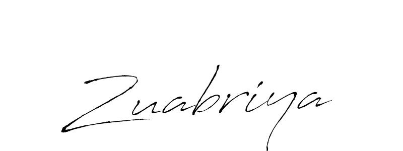 How to make Zuabriya signature? Antro_Vectra is a professional autograph style. Create handwritten signature for Zuabriya name. Zuabriya signature style 6 images and pictures png