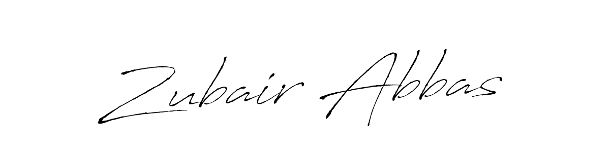 Make a beautiful signature design for name Zubair Abbas. Use this online signature maker to create a handwritten signature for free. Zubair Abbas signature style 6 images and pictures png